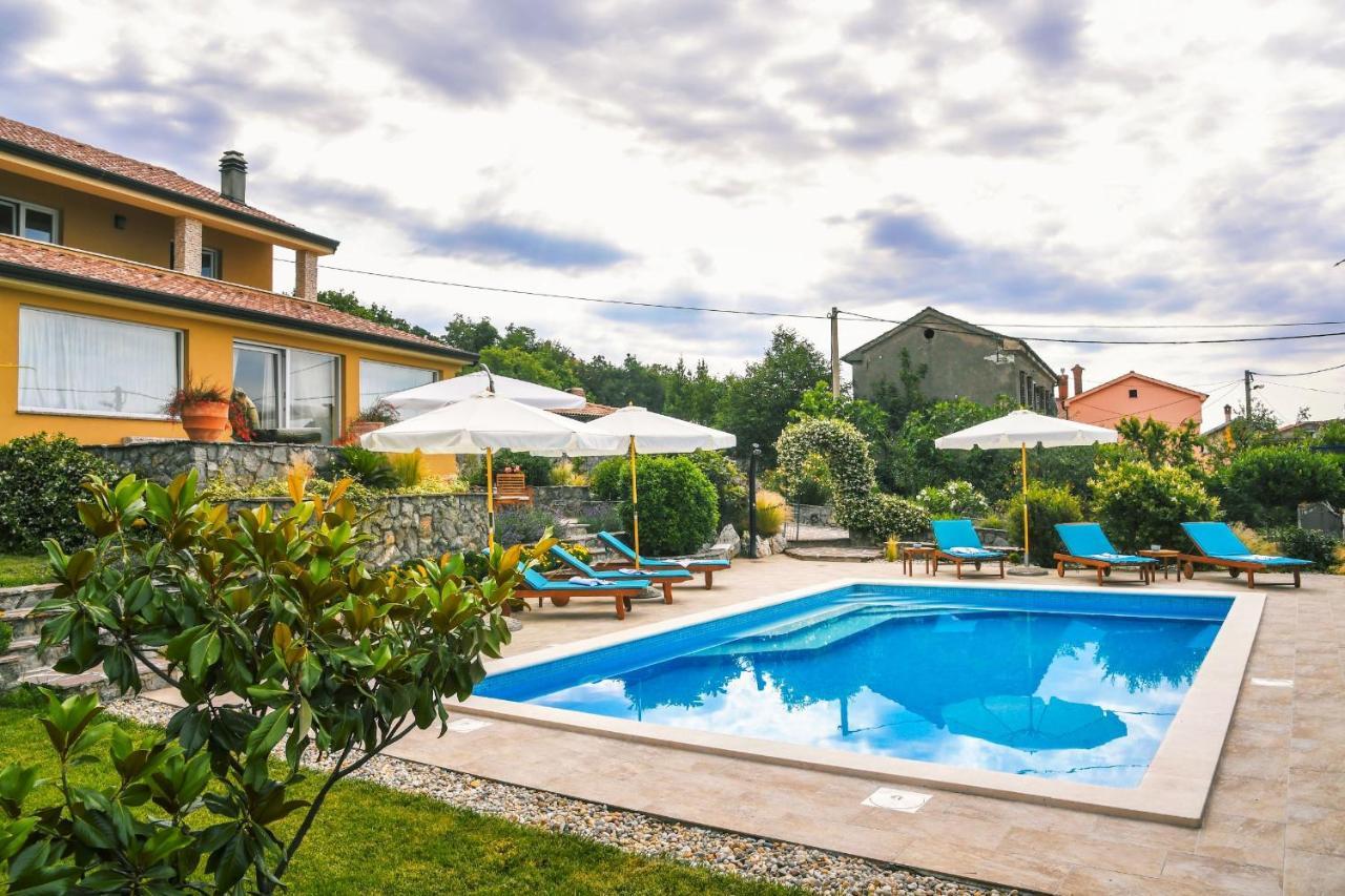 *****Pool House With Beautiful Seaview,Big Garden And Old Tavern***** Rijeka Exteriör bild