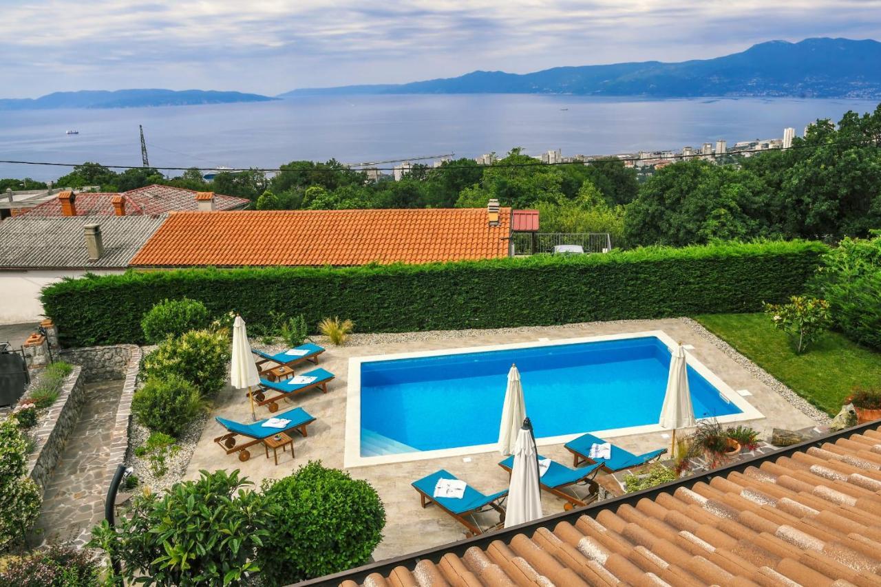 *****Pool House With Beautiful Seaview,Big Garden And Old Tavern***** Rijeka Exteriör bild